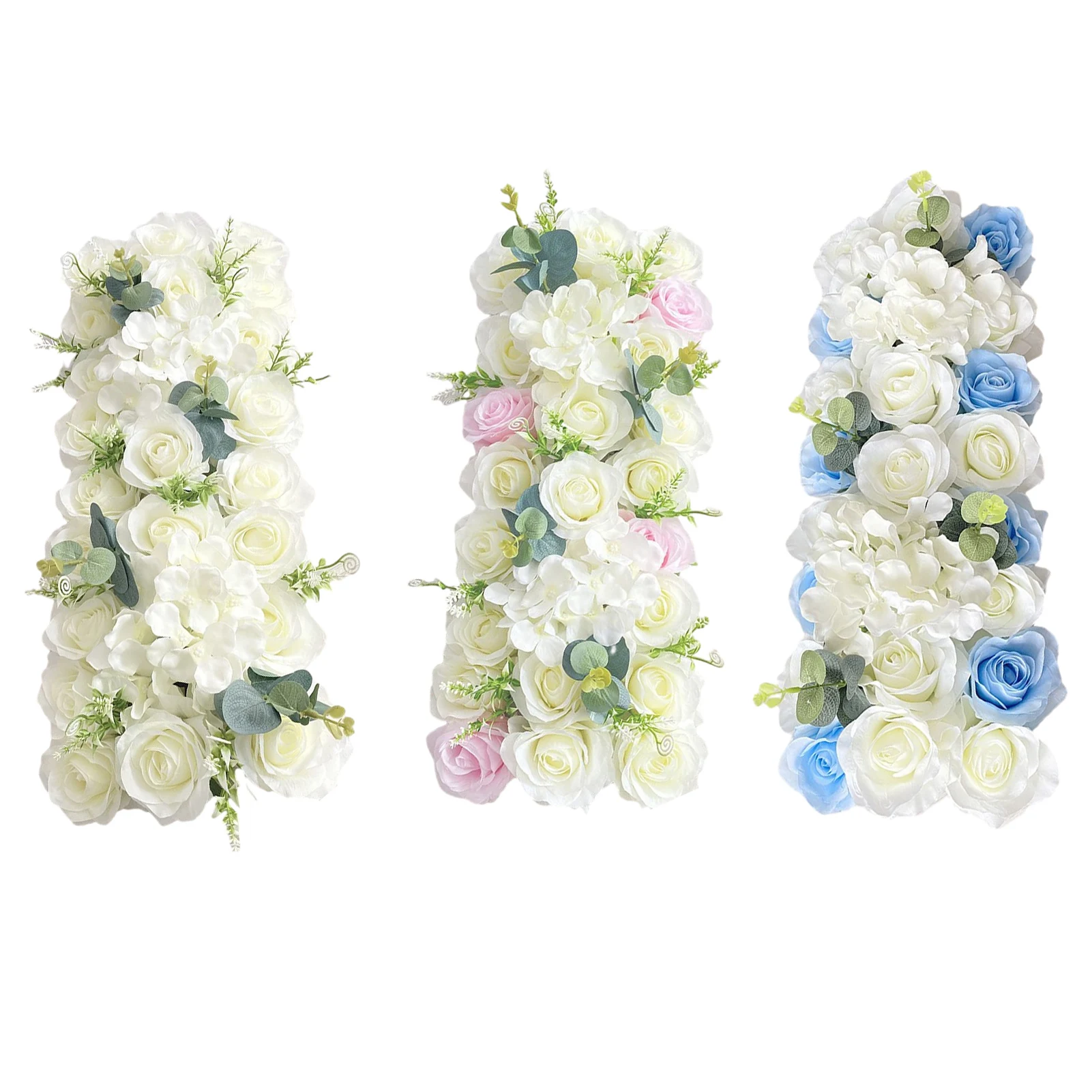 

Flower Row Hanging Decoration Artificial Flower DIY Wedding Wall Arrangement Peony Rose Arch Backdrop Background Plants Wall Pad