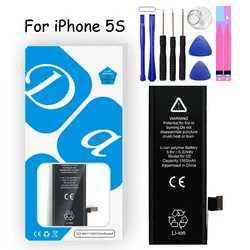 XDOU Battery For IPhone 5S 5GS IPhone5S IPhone5GS 1560mAh Phone Accessory Free Repair Tools Kit Sticker Replacement Bateria