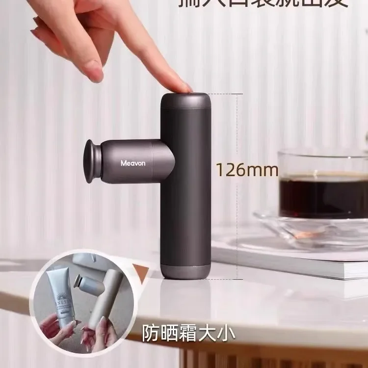

Mini Electric Massage Gun Pocket-Sized Muscle Relaxation Massager for All Things Small Fascia Gun