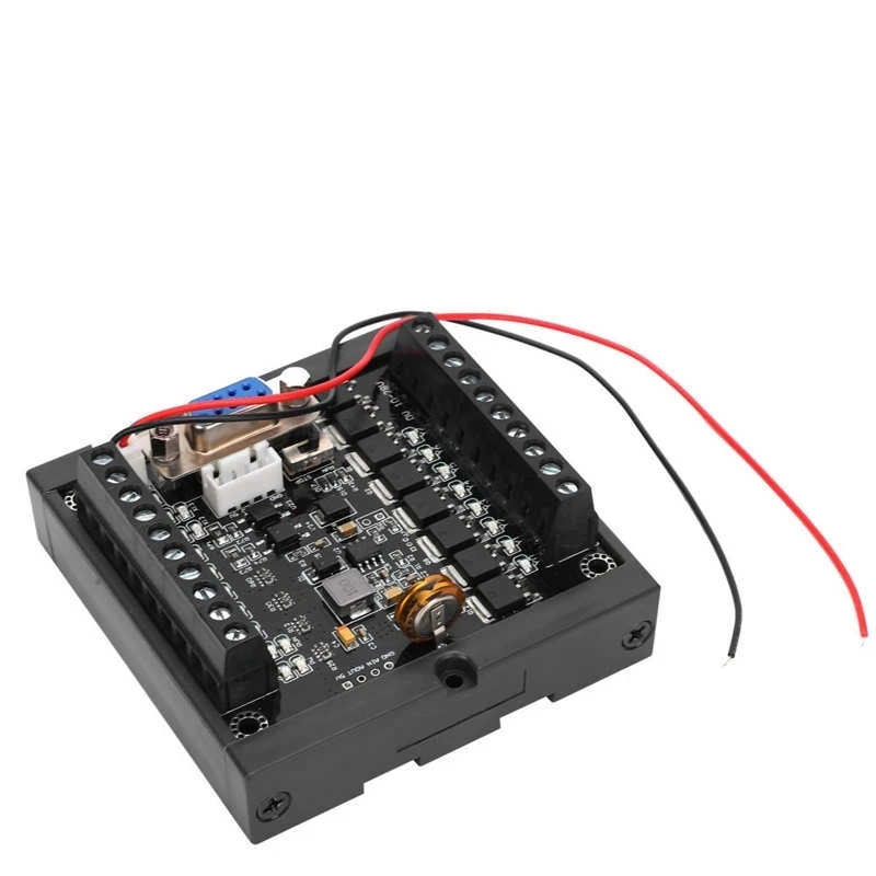 Programmable Controller FX1N-20MT PLC Module Regulator Industrial Control Board DC24V Programmable Logic Controller