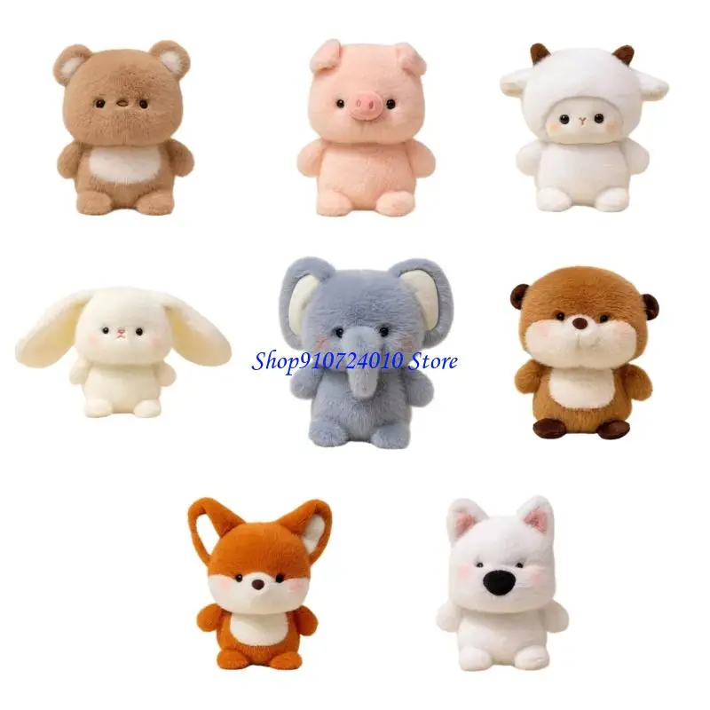 

77HD Children Furry Desk Companion Stuffed Animal For Learning Motivation