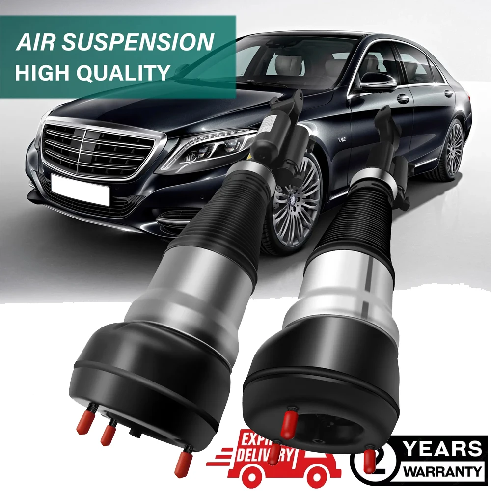 

2 передние пневматические амортизационные стойки для Mercedes 4MATIC W222 S550 S450 S500 S560 AWD 2223208113, 2223204913, 222-320-4913, 2223205013