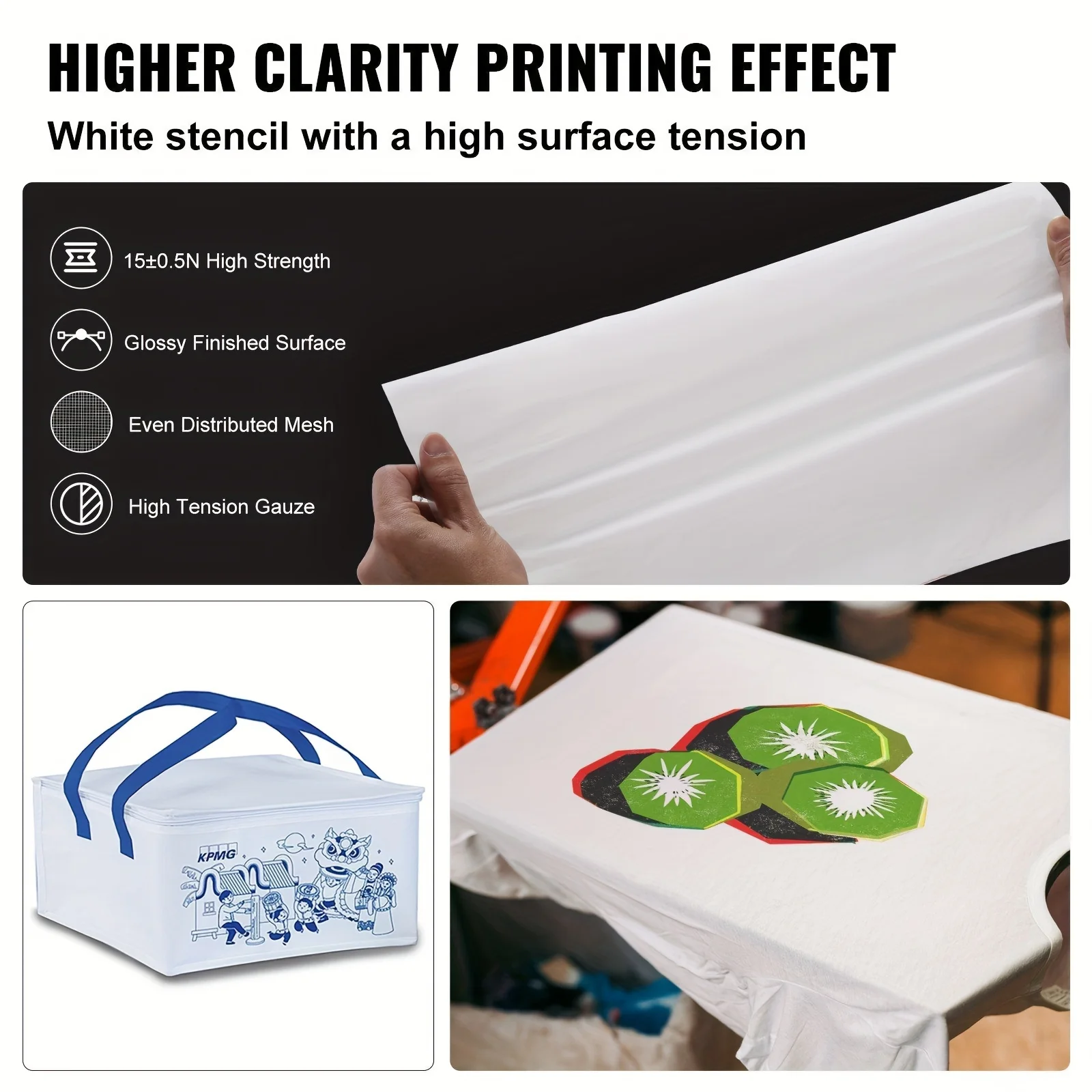 Ultimate Screen Printing Kit - 4 Durable Aluminum Frames (20x24 Inch) With High Tension 355 Mesh For Effortless DIY T-Shirt