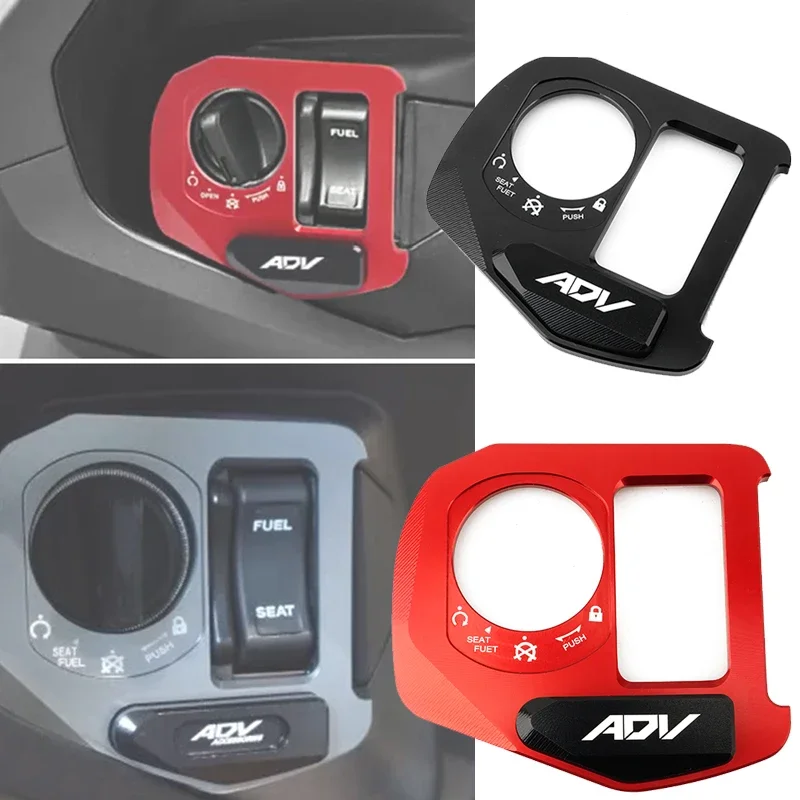 for Honda ADV160 ADV 160 high-quality modified motorcycle ignition switch cover electric lock button cover protector accessories