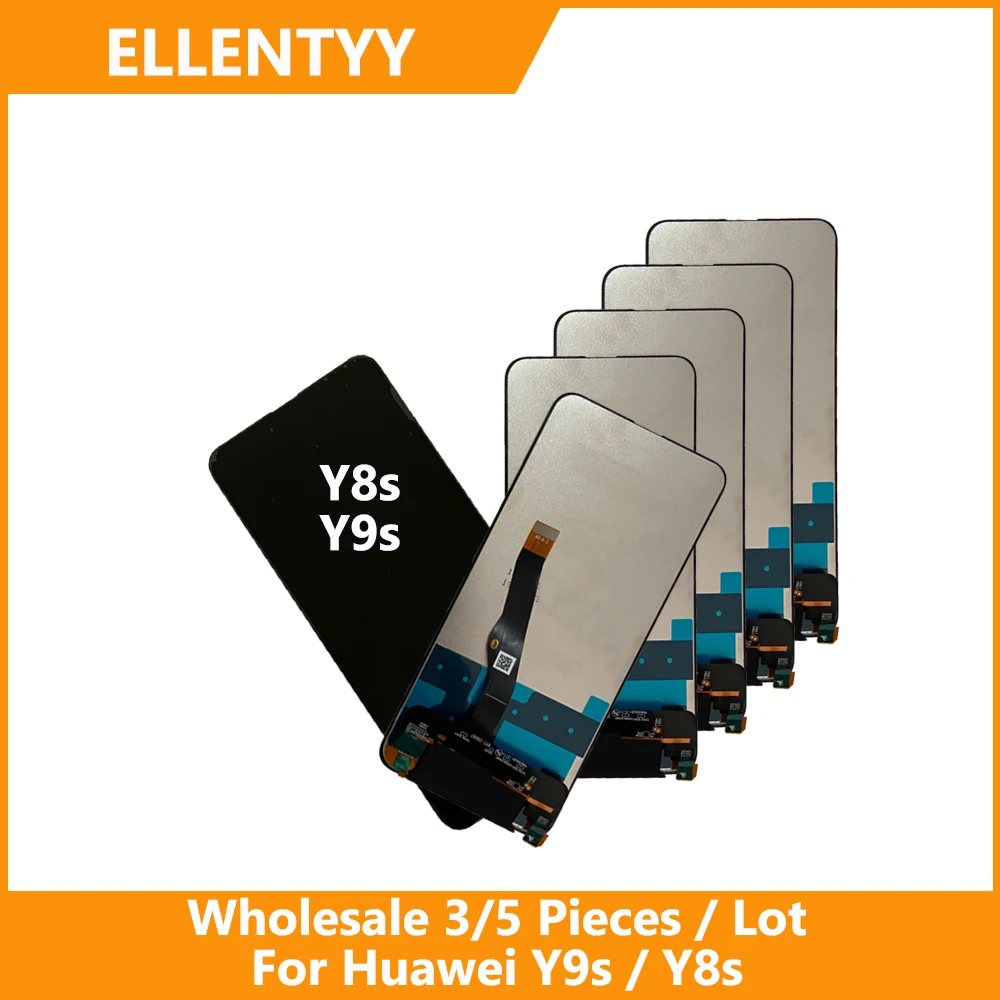 

Wholesale 3/5 pieces / Lot High Quality For Huawei Y9s And Huawei Y8s Screen Lcd display With Touch Digitizer Assembly