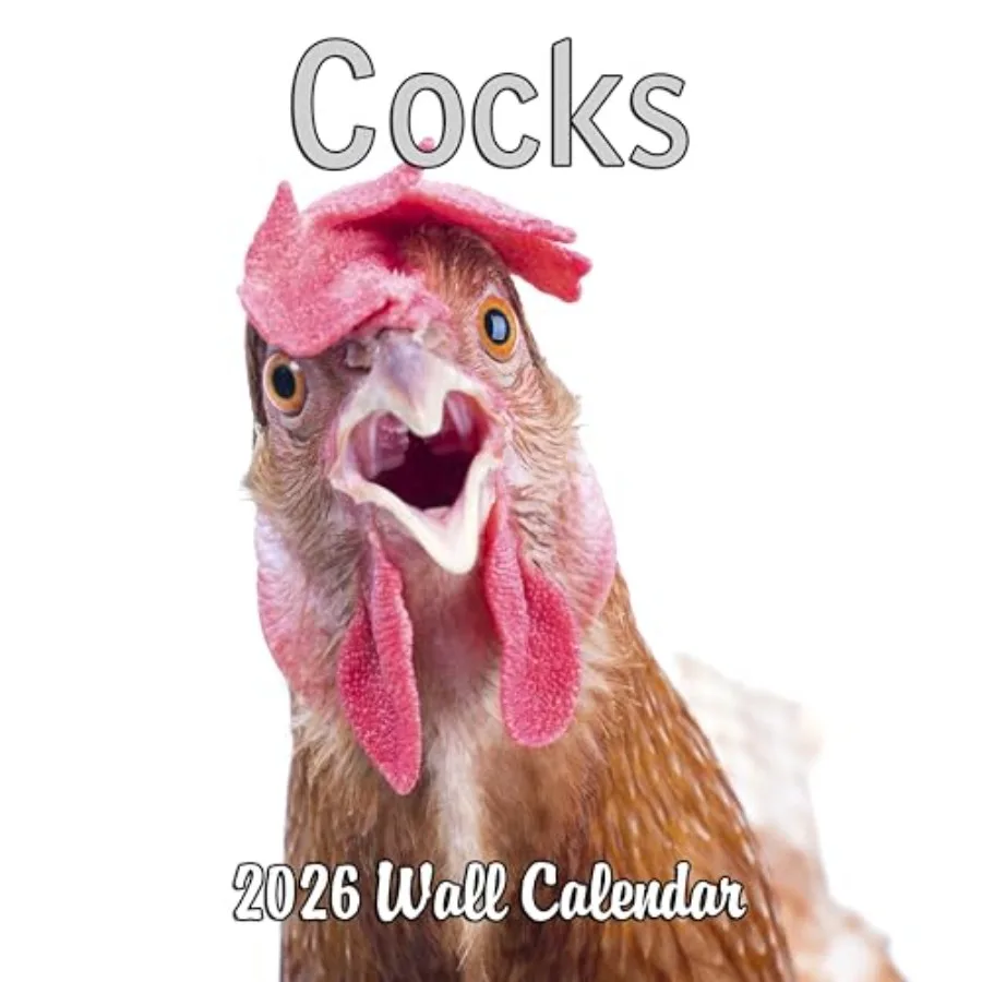 

2026 Cocks Calendar - Roosters 2025-2026