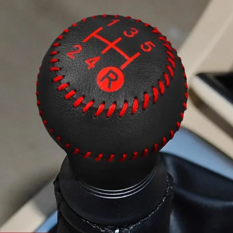 6 Speed Leather Gear Shift Knob Cover MT For Toyota COROLLA 1.8L 2007-2016 RAV4 2014 2015 2016 -2018 6 Speed Manual Shift Lever