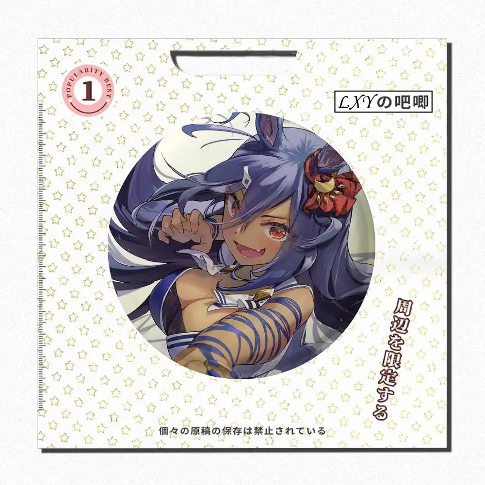 هيشي أمازون الساخن أنيمي Umamusume شارات لطيف دبابيس التلبيب دبابيس قبعة دبابيس دبابيس الهدايا ديكور حقائب الظهر #5