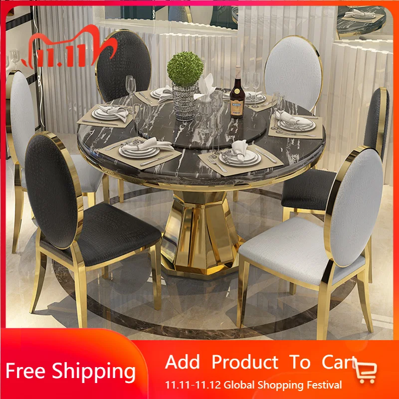 

Lounge Modern Luxury Dining Table Design Gold Italian Kitchen Dining Table Living Room Modern Juegos De Comedor Unique Furniture