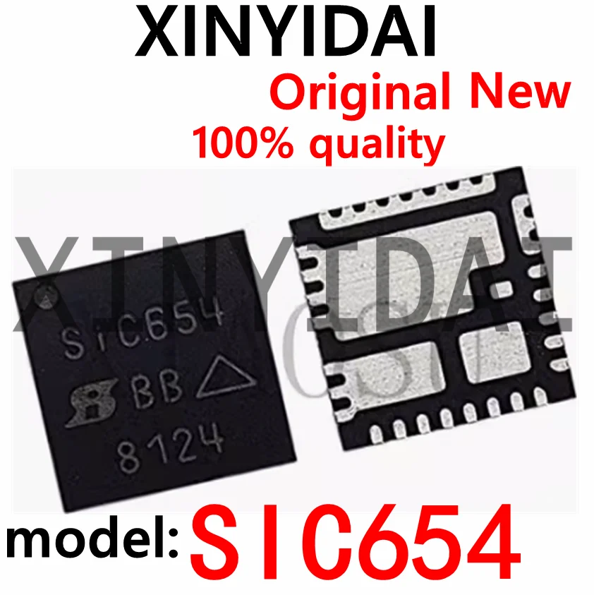 

(2pcs) SIC654A SIC654 SIC654CD SIC654ACD SIC654CD-T1-GE3 SIC654ACD-T1-GE3 QFN-31