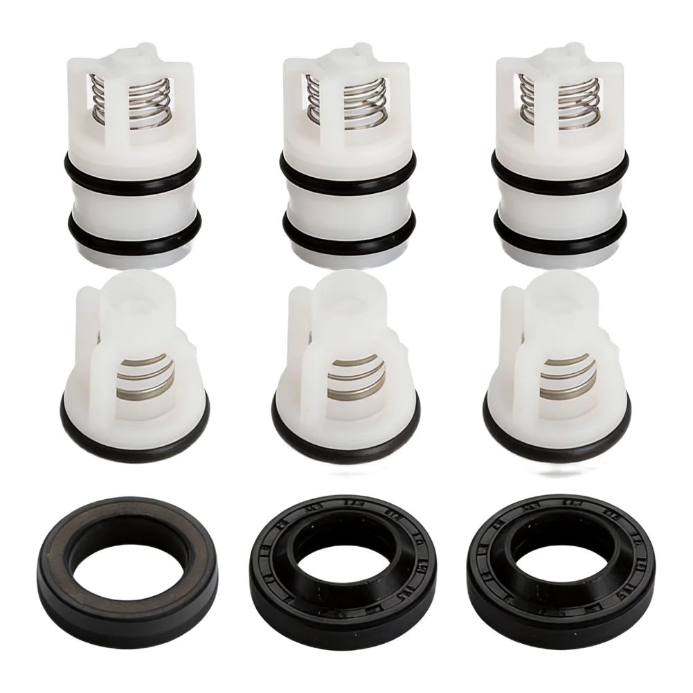 Technical Plastic Seal and Check Valve Kit for Maintaining 220V Portable Car Wash Machine Pump Cleaning Head Functionality