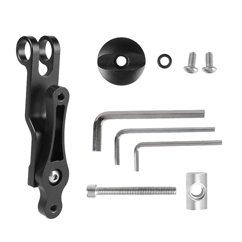 AliExpress NONE Aluminum Alloy  Bicycle Stem Water Bottle Mount Adaptor Road Bike Bottle Holder Mount Converter Bicycle Accessories