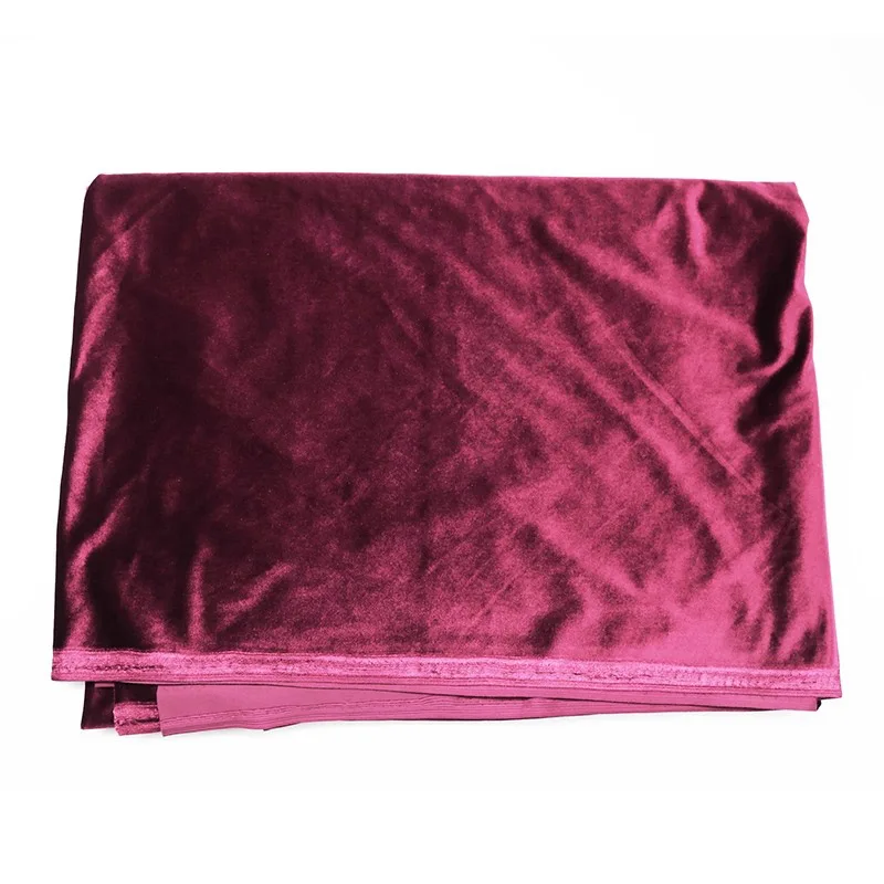 ผ้ากำมะหยี่ยืดหยุ่น เนื้อนุ่มหรูหรา ผิวมันวาว วัสดุหุ้มเบาะคุณภาพสูง วัสดุเย็บเสื้อผ้าระดับไฮเอนด์