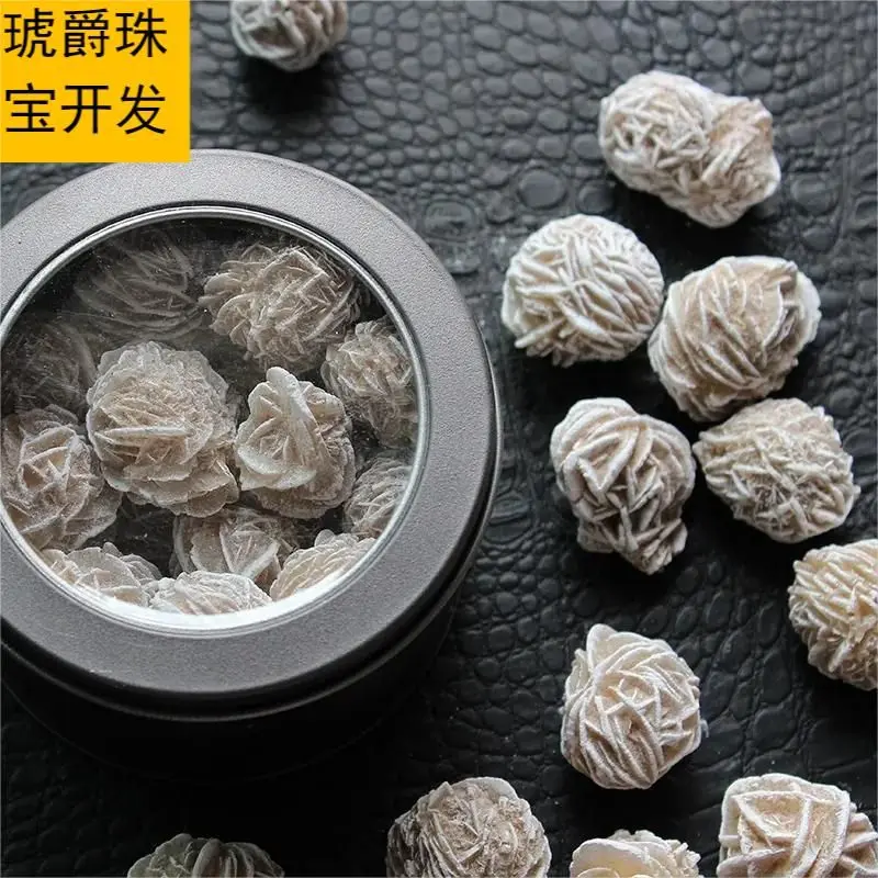 

Natural small desert rose raw stone ore decoration does not fade rose teaching specimens home stone decoration