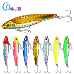 VIB Fishing Lure 8-16g Artificial Blade Metal Sinking Spinner Crankbait Vibration Bait Swimbait Pesca for Bass Pike Perch Tackle