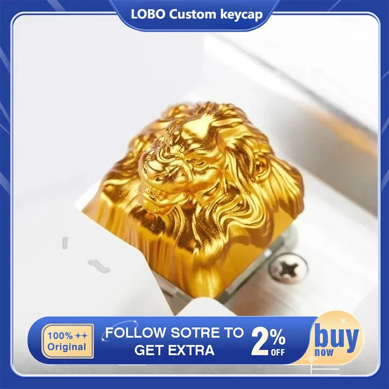 

Металлические кастомные кейкапы LOBO CNC из алюминия: Фантастические твари, Король Лев. Артизанские кейкапы для DIY-клавиатур, механических клавиатур, подарки для геймеров ПК.