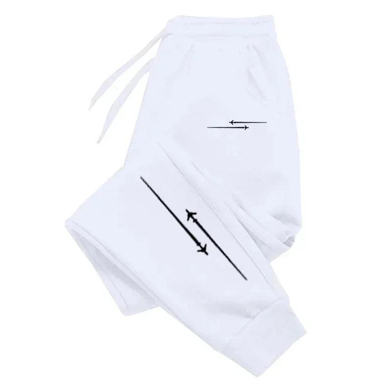 Mens Sweatpants Print Casual Trousers Gym Sports Pants Outdoors Daily Office Home Man Pants Quality Fashion Jogging Streetwear