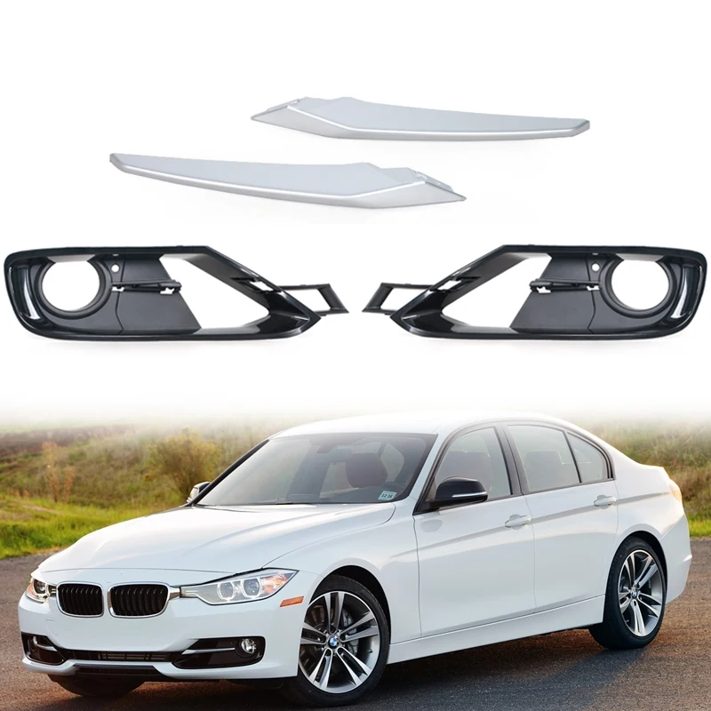 

Front Bumper Lamp Grille Bar Garnish For BMW 3 Series 320 325 328 330 Sport Line F30 F31 2011-2015 51117300739 51117293106