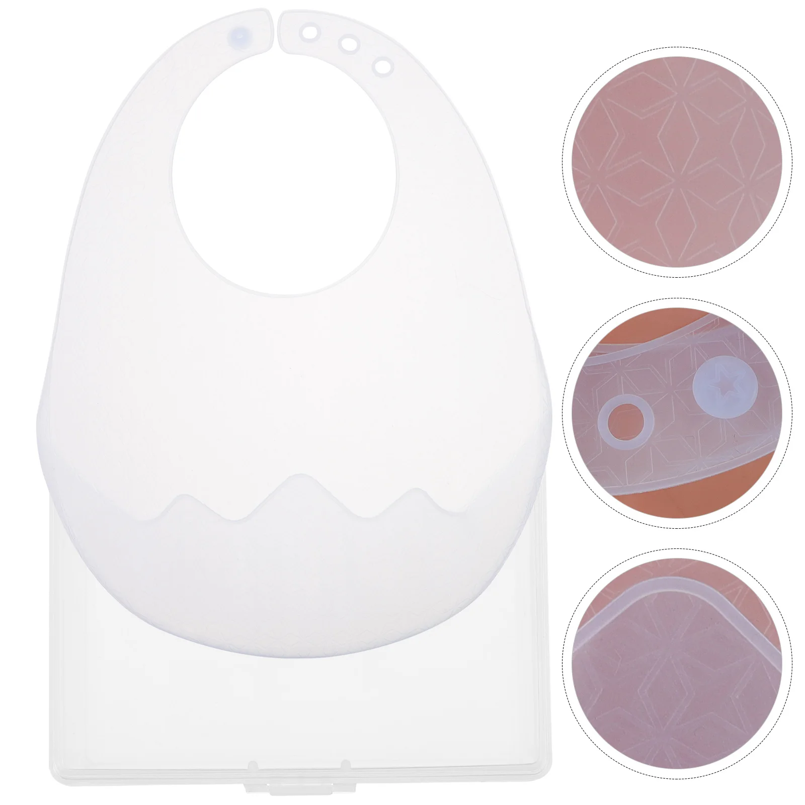 

Silicone For Toddler Adjustable Food Grade Feeding Dishwasher Safe Lightweight Comfortable Eating Supplies