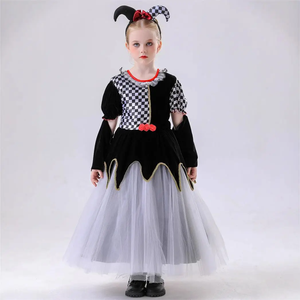 nouvelle-tenue-de-clown-drole-pour-enfants-costume-de-performance-alice-au-pays-des-merveilles-reine-du-poker-jupe-a-carreaux-pour-halloween