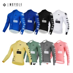 Mcycle Men's Cycling Clothing Comfortable Quick Dry Bicycle Bike Jersey Shirt Breathable Long Sleeves Women Cycling Jersey