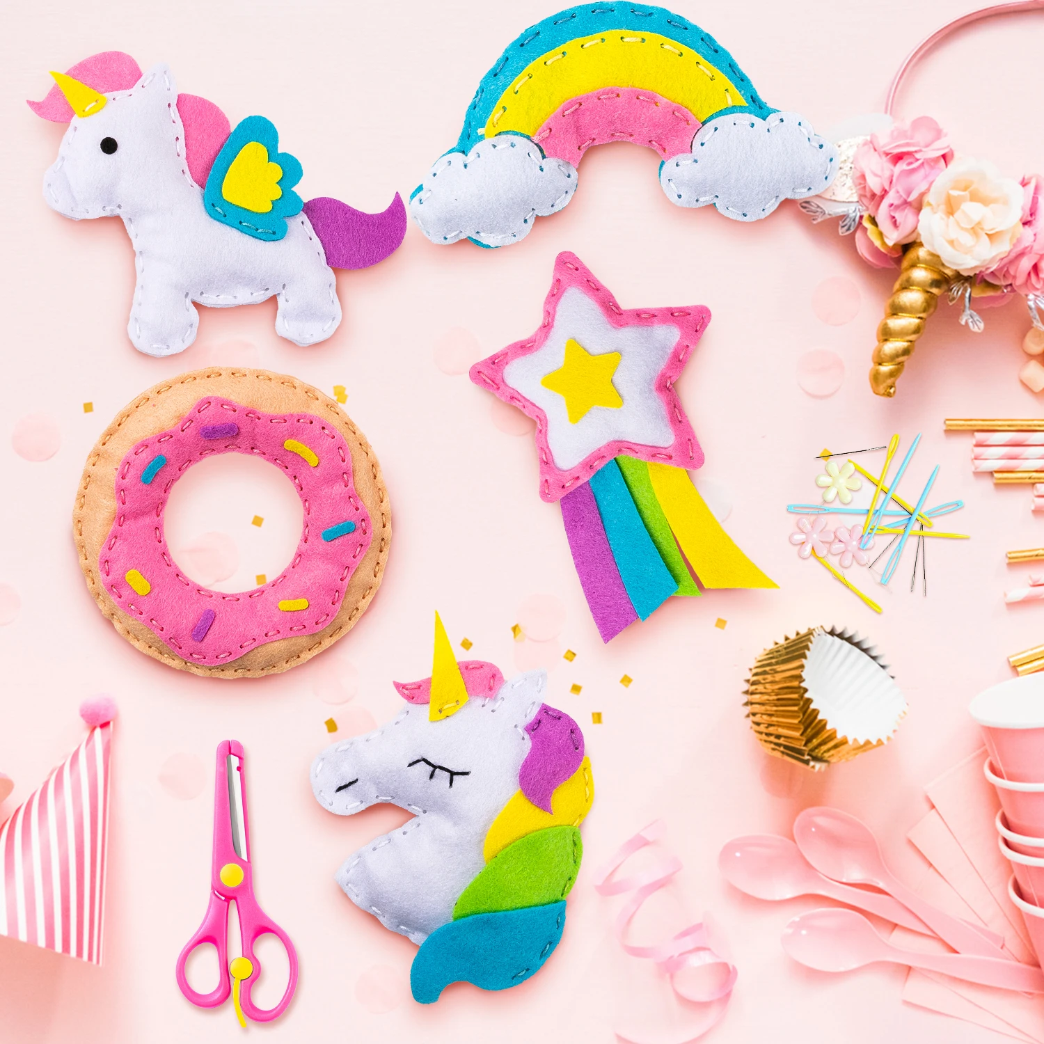 Unicorn Sewing Kit for Kids 4
