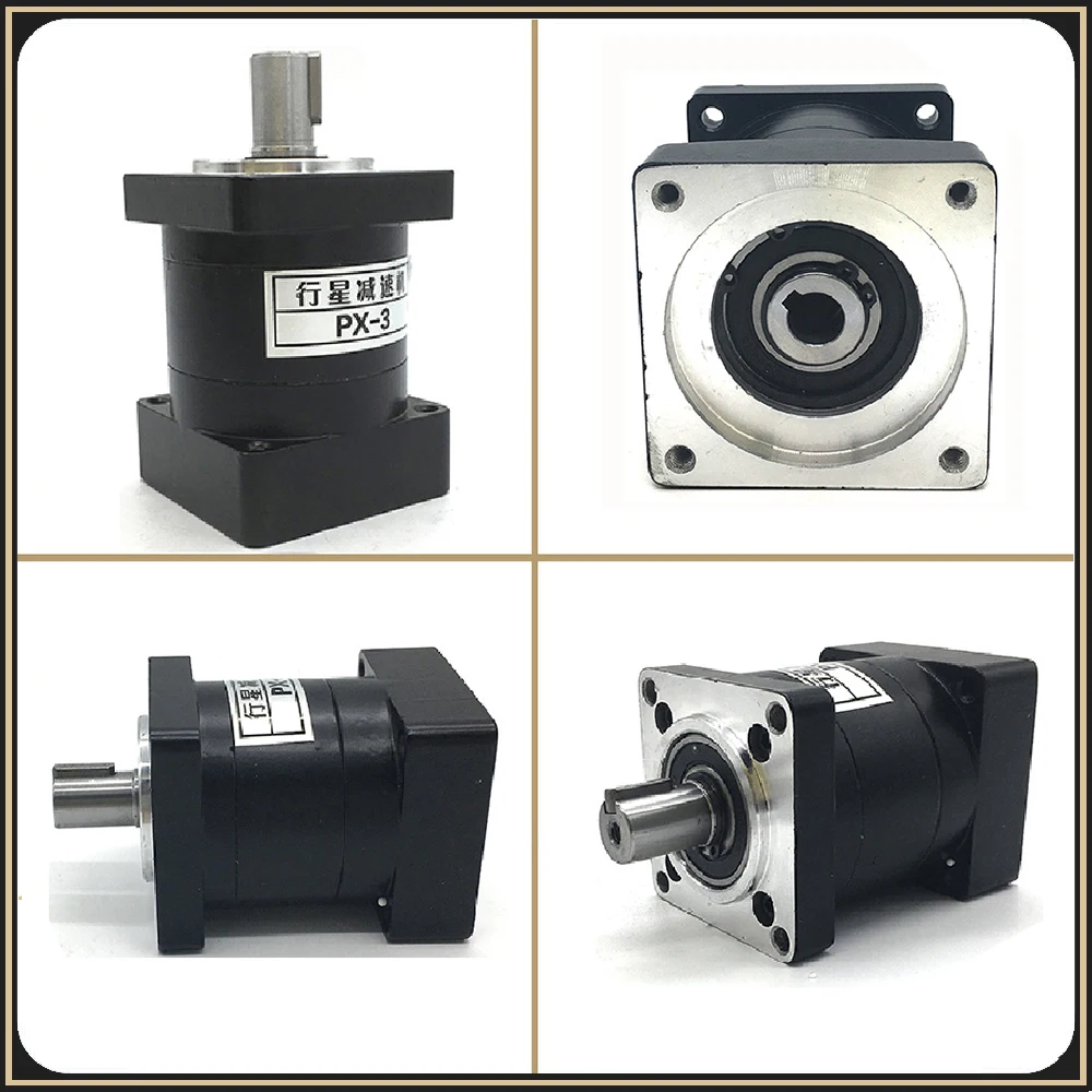 Nema42 Planetary Gearbox Gear Stepper Motor Reducer Speed Ratio 3:1,5:1,9:1~216 Output 22mm Servo Motor Gear Step-down Gearbox