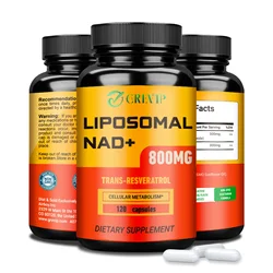 Liposomal NAD - Energy and DNA Repair, Anti-Aging, Supports Brain Function