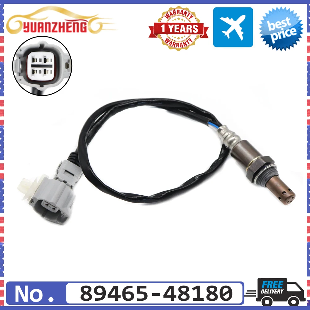 NEW Downstream Rear Air Fuel Ratio Lambda O2 Oxygen Sensor 89465-48180 for Toyota Highlander Lexus 3.3 3.5 V6 2.7 L4 04-13