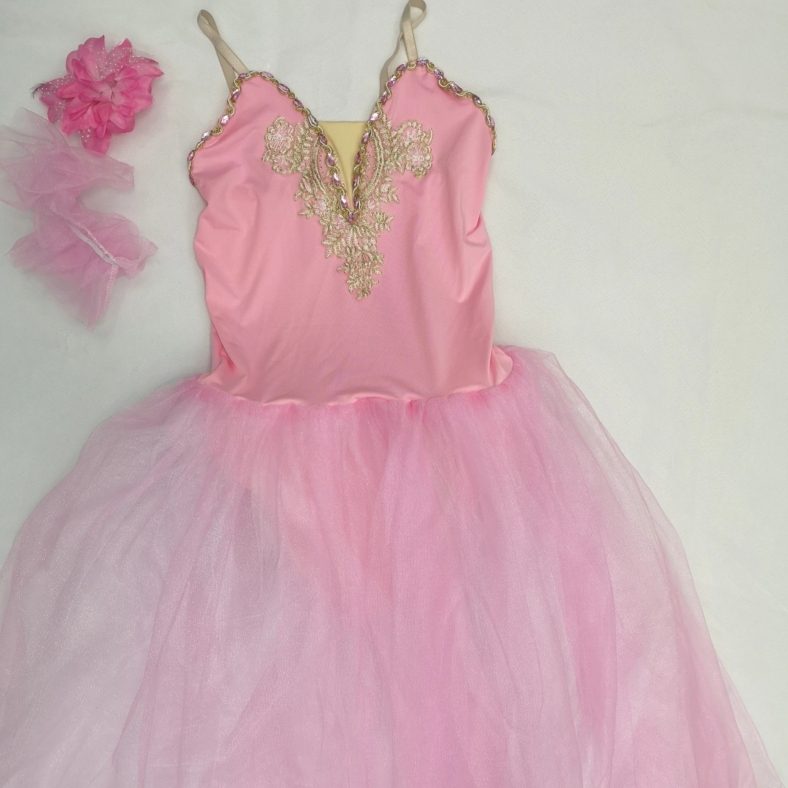 

Long Ballet Dress Girls Adult Woman Performance Clothing Professional Ballet Costume Giselle Professional Competition