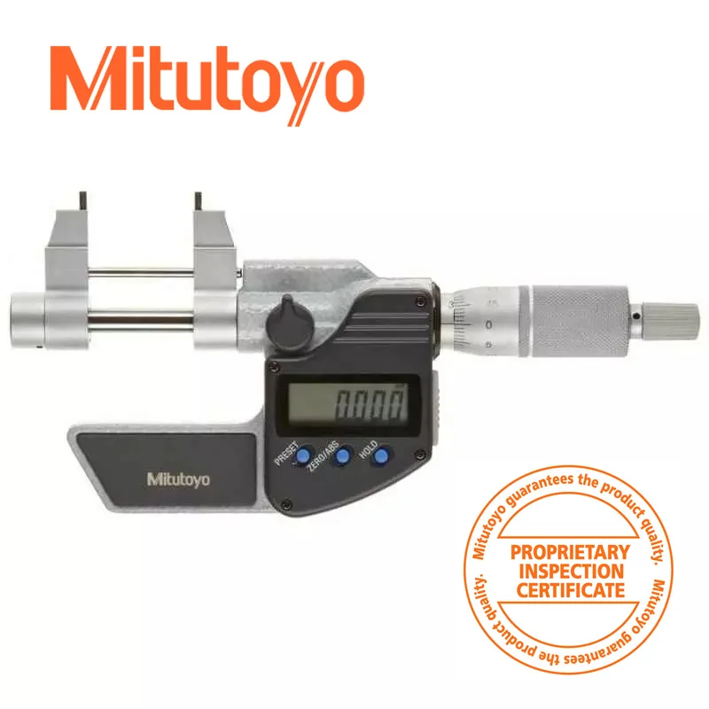 

Mitutoyo 345-251-10 Digital Inside Micrometer , Range 25-50mm , Resolution 0.001mm , Satin Chrome Finish , LCD Display