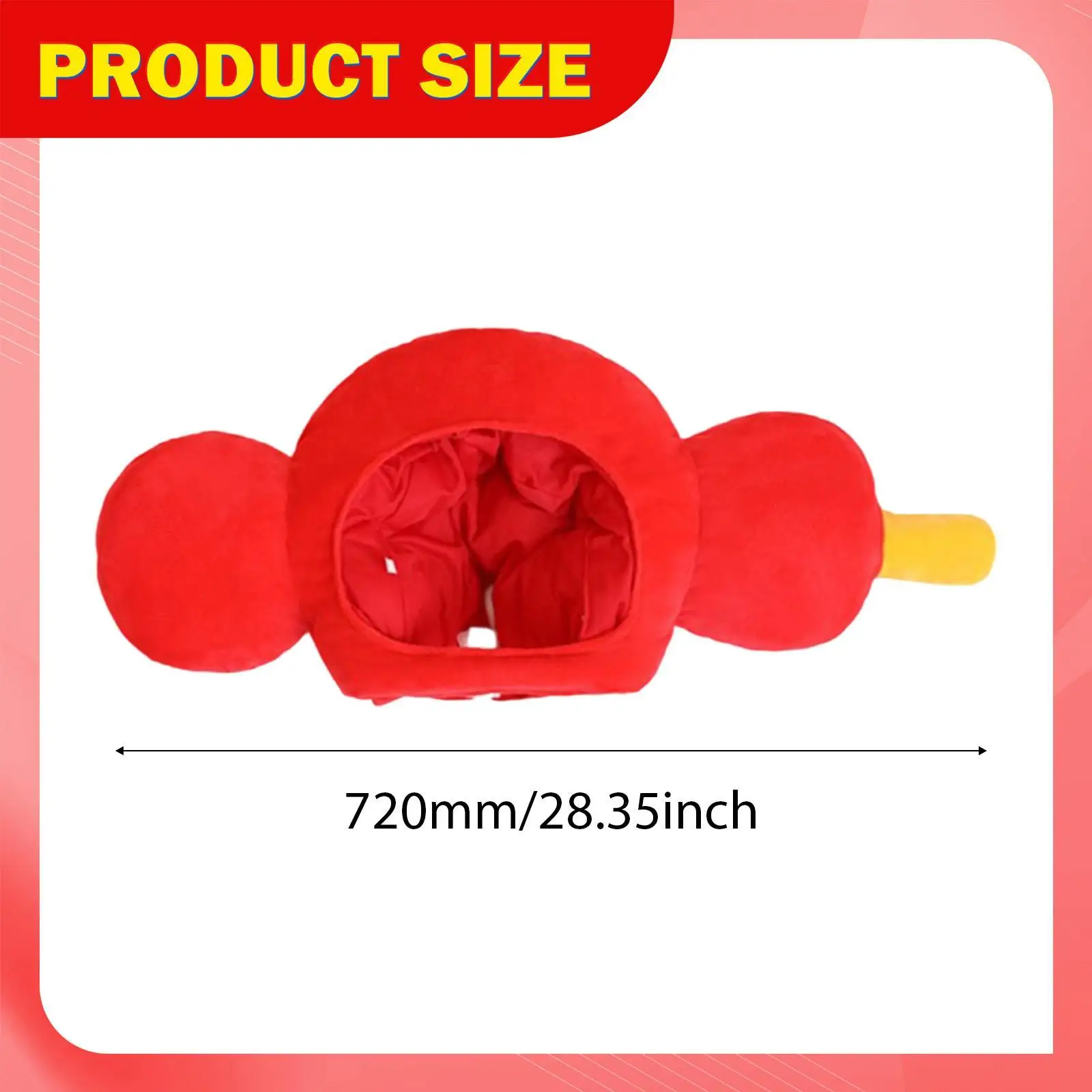 Sombrero para la cabeza, sombrero de fruta para juegos de rol, baile de máscaras, Festival, graduación