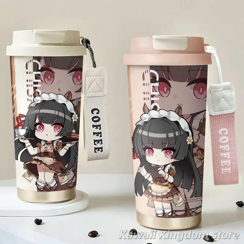 

Wuthering Waves Chisa Thermos Cup 316 Stainless Steel Winter Cup Double Drink At Home Portable Coffee Cup Anime