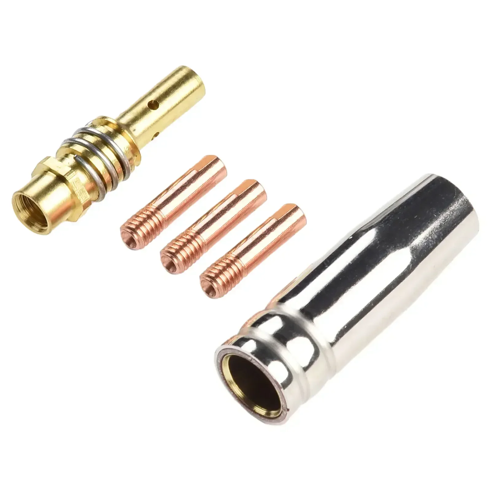 Mig Contact Tip Consumables MIG Welding MB15 15AK Contact Tip 0.6/0.8/0.9/1.0/1.2mm Welding Weld Torch Contact Tips Welding Supp