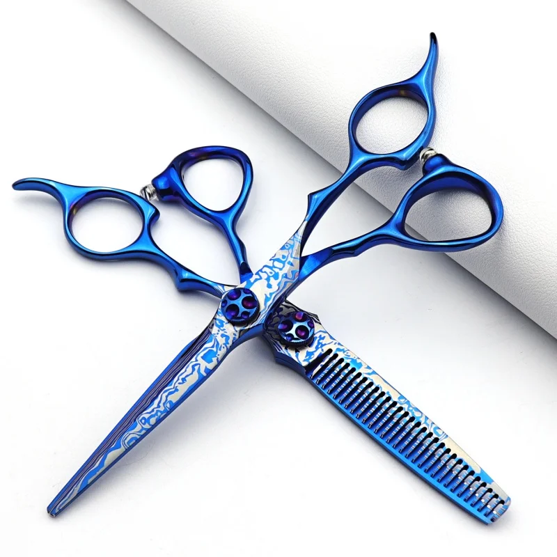 

Professional Hairdressing tools Barber scissor Cutting thinning Hair shears 6.0 inch Japan S30V steel