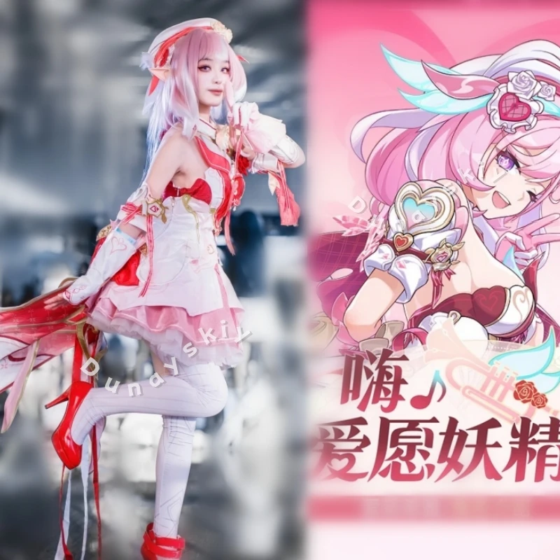 

Honkai Impact 3rd Elysia New Armor Cosplay Costume Game Anime Full Set Female Halloween Party Performance Wear Collection lolita