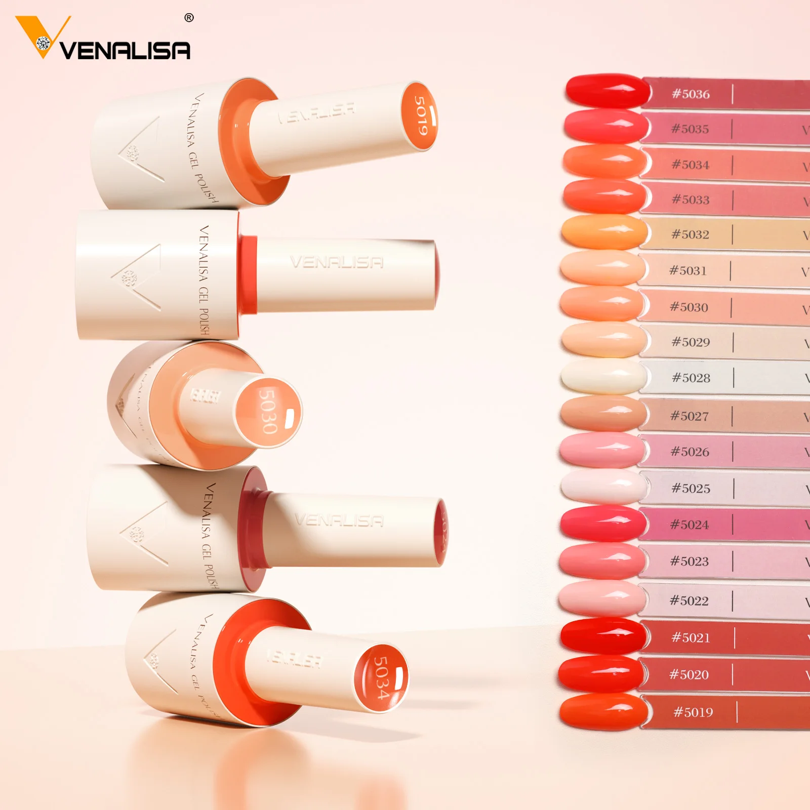 VENALISA 10ml Nail Gel Polish New Formula Vegan HEMA TPO Free Translucent Jelly Nude Gel Polish Colorful Varnish Semi Permanent