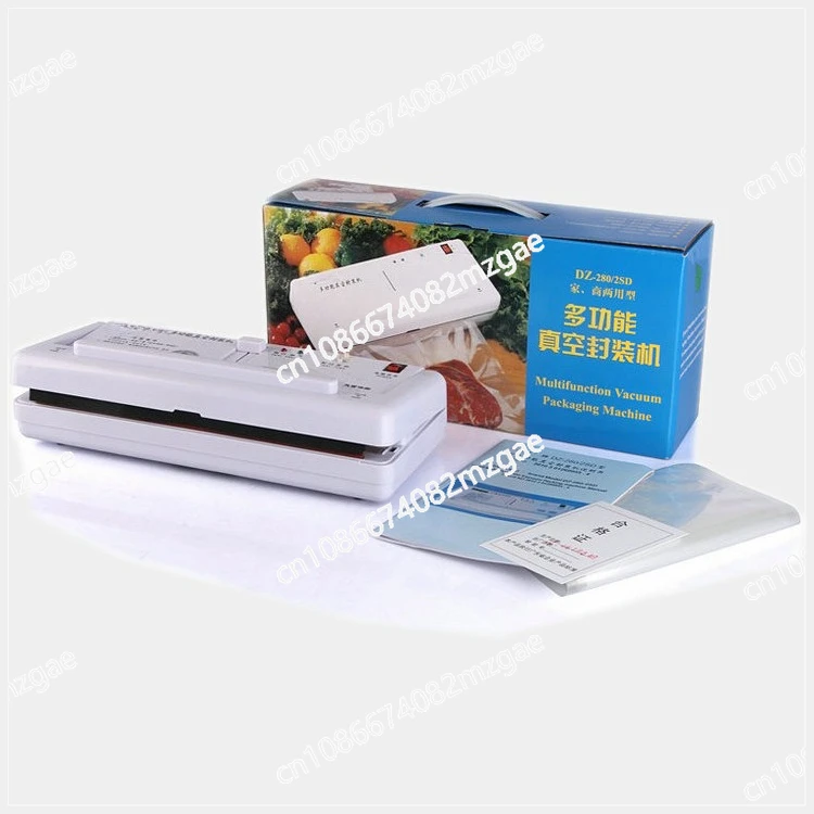 

Small, household and commercial dual-purpose vacuum packaging machine, cooked food sausage vacuum sealing machine