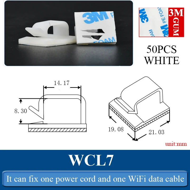 Variant: WCL-7 WT 50PCS