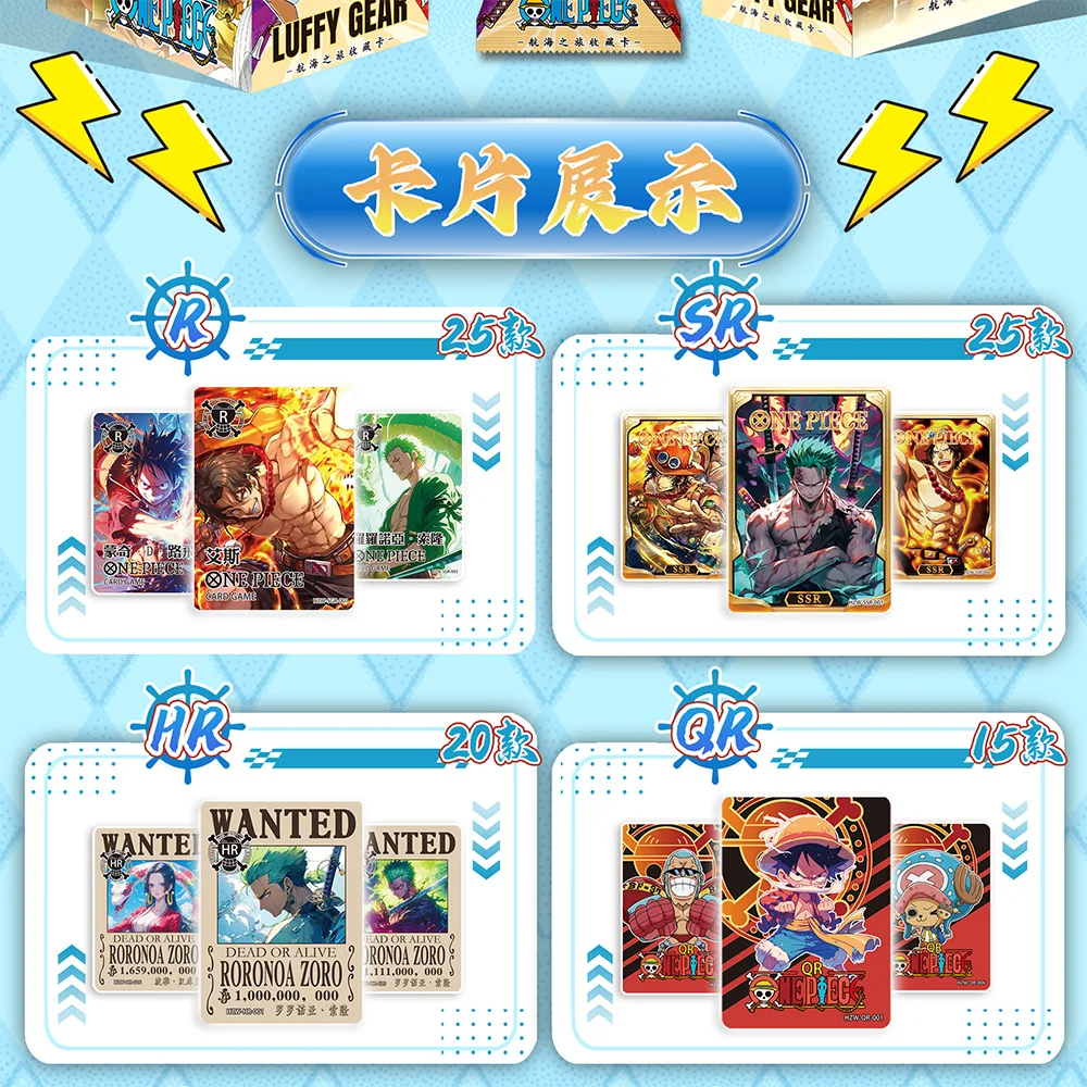 Jeu de cartes à collectionner Anime One Piece, Luffy, Zoro, Sanji Nami, TCG, Booster Box, New Card Collecting