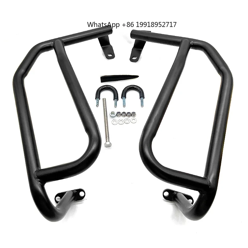 

Fit For CRF 250 CRF250 Rally 2017 2018 2019 2020 Motorcycle Upper Lower Engine Bumper Guard Crash Bar Frame Protector