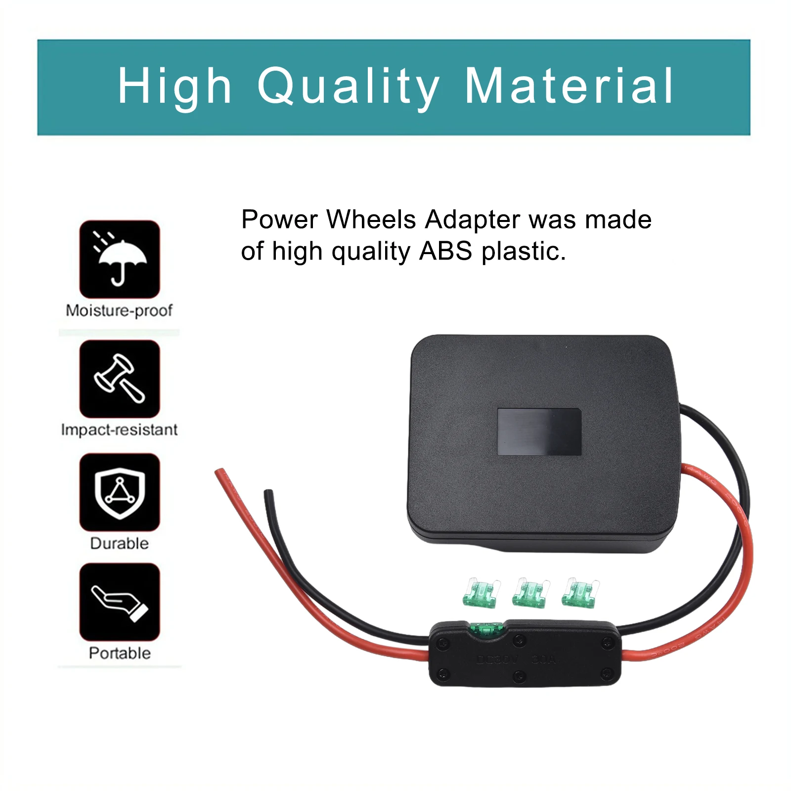 

12 5 inches Adapter for Parkside X 20V Lithium Battery Easy to Connect Power Connector Enhanced Safety Features