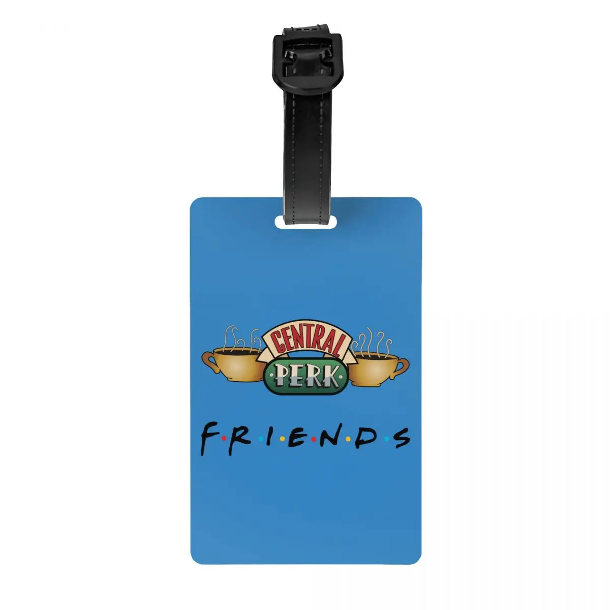 Friends Luggage Tags for Suitcases Fashion Baggage Tags Privacy Cover ID Label