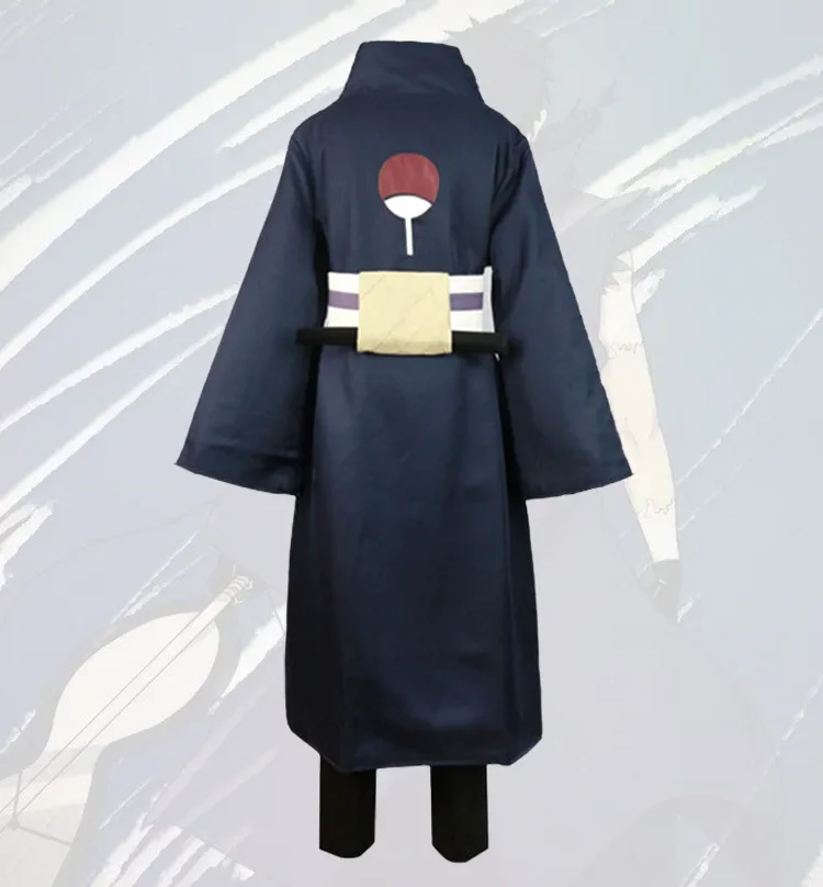 2025 Uchiha Obito Anime Cosplay Costumes Halloween Costumes For Women Men Japanese Robe Kimono Performance Festival