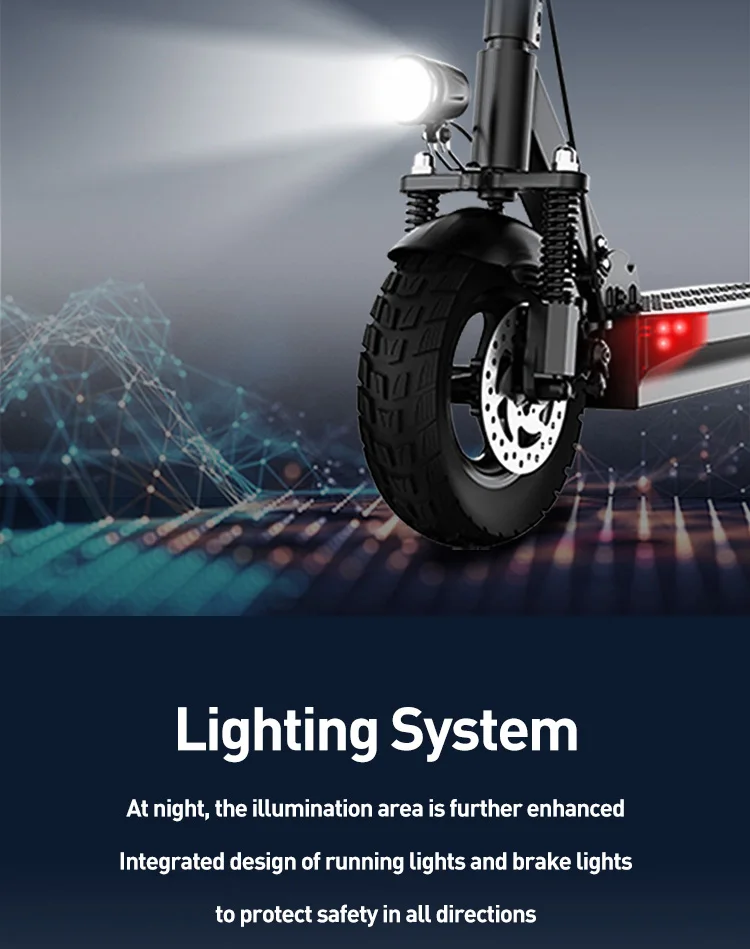 JOYOR Y6-S Elektroroller für Erwachsene, E-Scooter, 48V 18Ah Akku, bis zu 70 km Reichweite, 40 km/h Höchstgeschwindigkeit, 10 Zoll Räder, E-Scooter – Detail 14