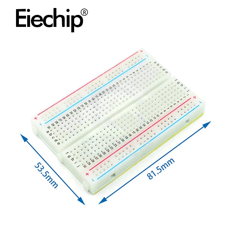 400 Tie Points Solderless PCB Breadboard Mini Test Protoboard Bread Board DIY PCB Breadboard