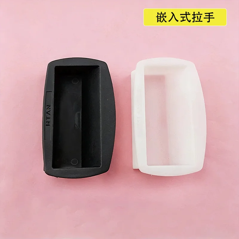 

7pcs Plastic Concealed Handle Cabinet Handle Industrial Equipment Cabinet Box Drawer Invisible Buckle Handle