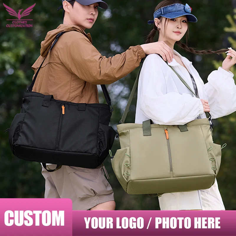 

Custom sports basketball bag large capacity travel bag printed personalized logo Gym BagHandbag dance Handbag Print Name