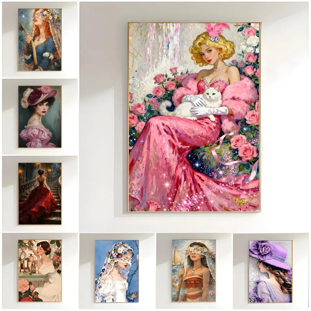 vintage character t-the aristocrat Poster Classic Wall Art  Home Decor  Peel and Stick Unframed
