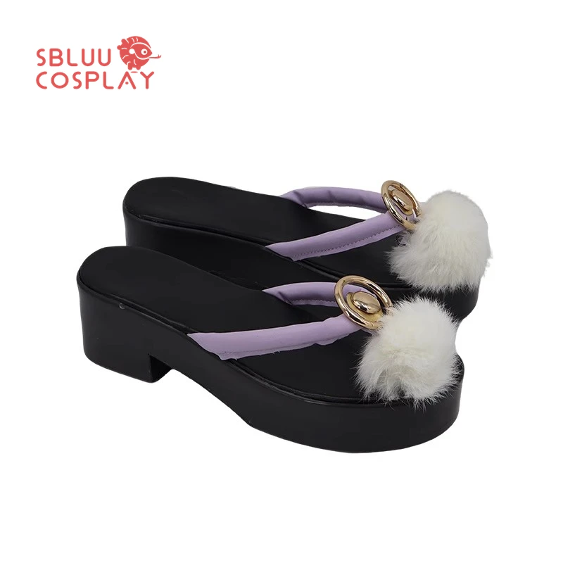 SBluuCosplay jeu Genshin Impact Kamisato Ayato Cosplay chaussures hommes femmes Halloween fête événements sur mesure